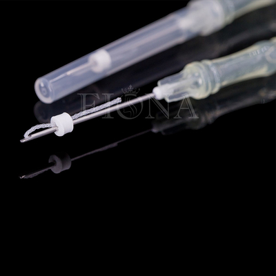 Draad van het de draad de opheffende netwerk van PDO PCL voor het vullen van gezicht met botte l-cannula