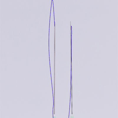 150mm PDO Draden Met weerhaken met Botte Cannula