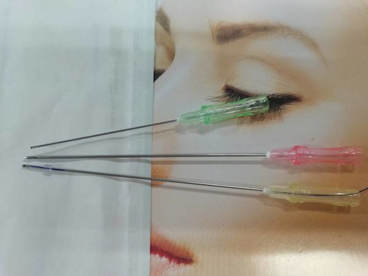 Het Type van PDO PCL PLACL L Cannula de Lift van de Radertjedraad voor Gezicht en Lichaam het Opheffen